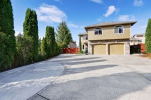 concrete driveways